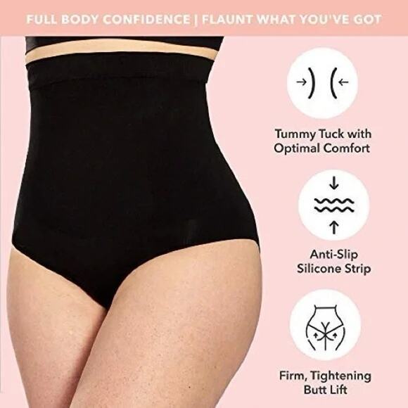 EMPETUA by SHAPERMINT NIP $40 High Waisted Shaper Panty Various Colors Sizes - Picture 3 of 6